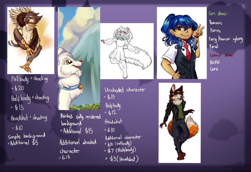 Commission Sheet